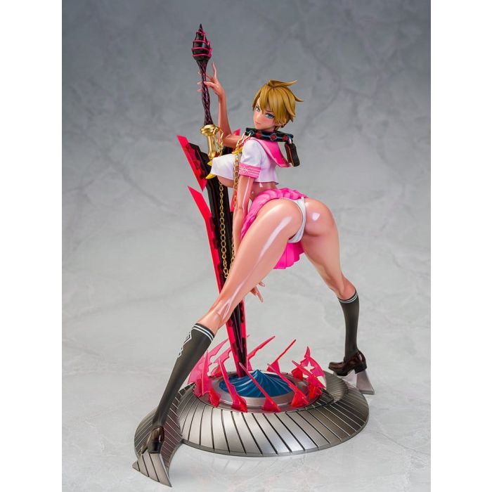 Original Character Mahou Shoujo Series Statue 1/6 Rui Asuka Pink Summer Sailor Ver. Illustration by Raita 29 cm