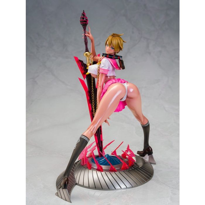Original Character Mahou Shoujo Series Statue 1/6 Rui Asuka Pink Summer Sailor Ver. Illustration by Raita 29 cm