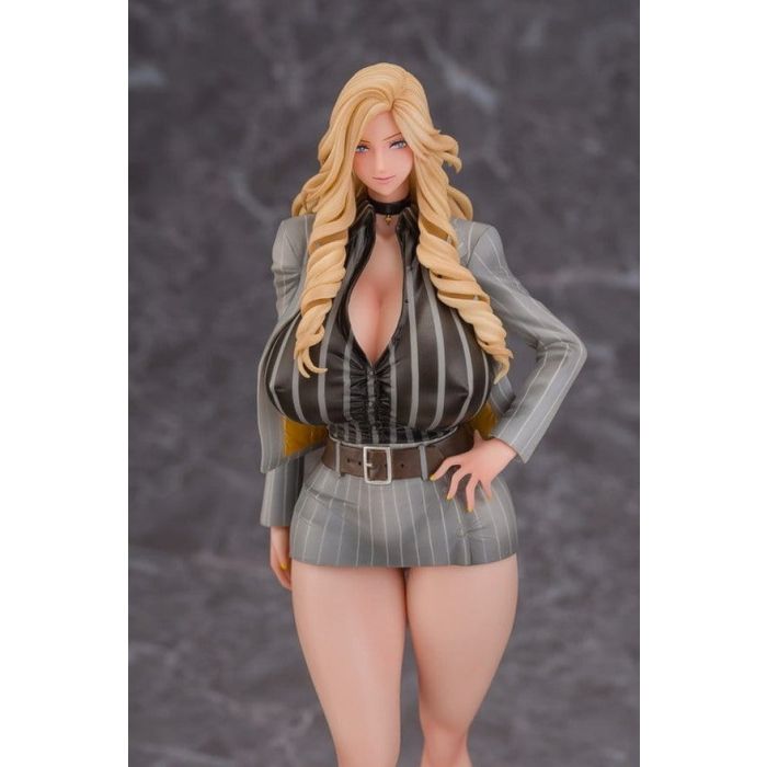 Gal Ane Shachou to Harem Office PVC Figure 1/7 Nishigori Ai (Grey Suit Ver.) Wholesome Ver. 26 cm