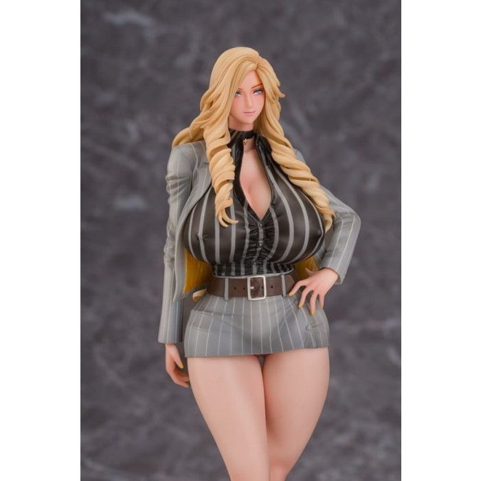 Gal Ane Shachou to Harem Office PVC Figure 1/7 Nishigori Ai (Grey Suit Ver.) Wholesome Ver. 26 cm