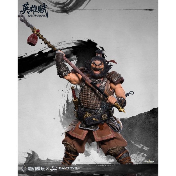 Romance of the Three Kingdoms Action Figure 1/12 Ode of Heroes: Zhang Fei (Deluxe) 16 cm