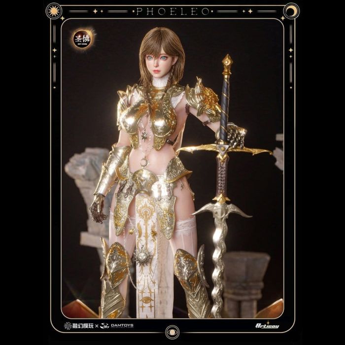 Deity Erosion Action Figure 1/6 Hwit ole-Phoeleo (Rooted Hair Version) 30 cm