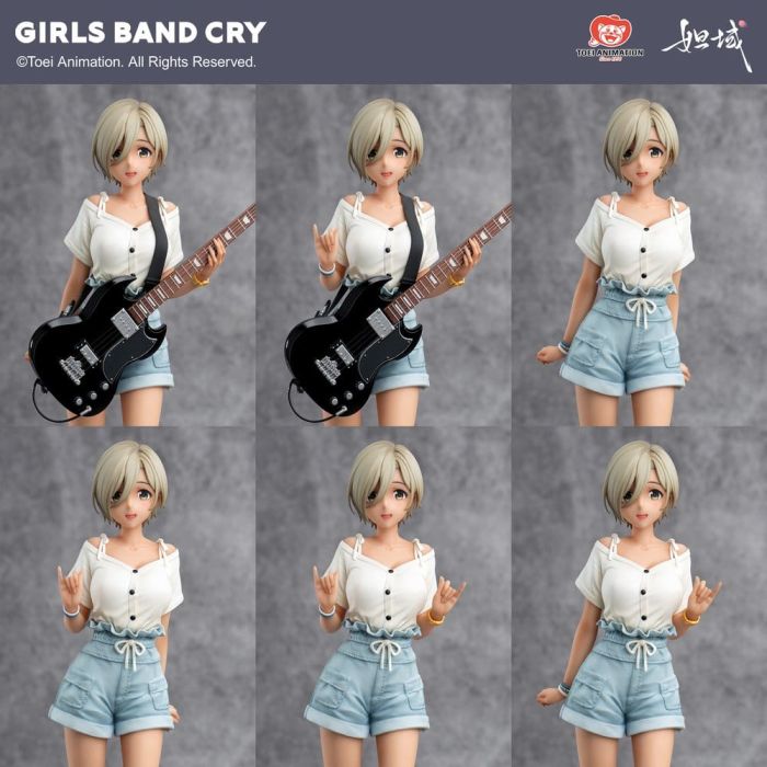 Girls Band Cry Natsu wo Mankitsu shite Sakebe Series No. 3 PVC Statue 1/7 Rupa 26 cm   