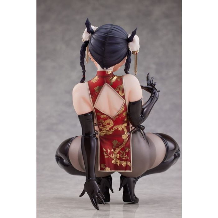 Original Character Statue 1/6 Dragon Chinese Dress Sugata no Ane no Tomodachi Illustrated by Daiki Kase 17 cm