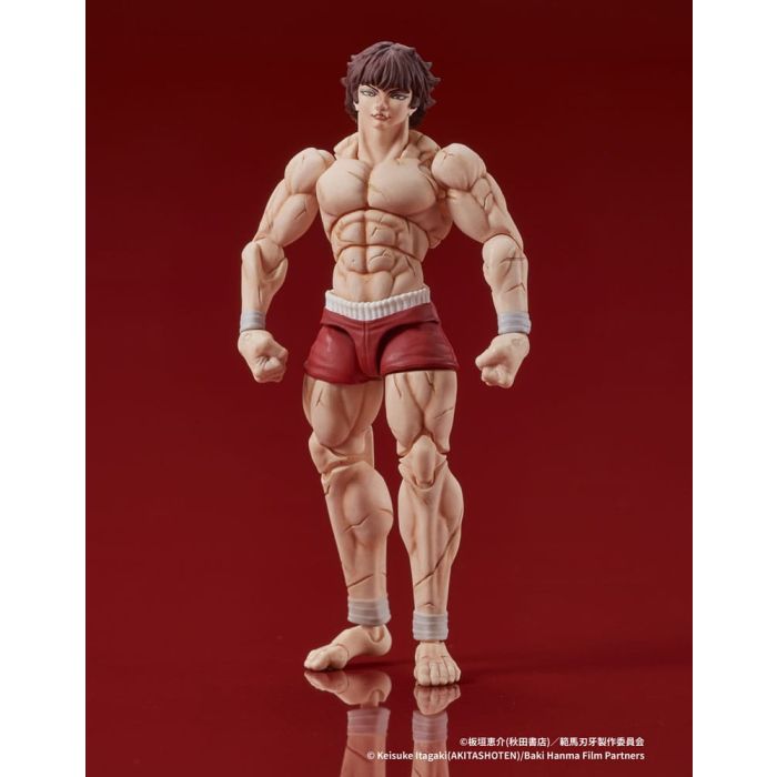 Baki Hanma Digaction Action Figure Baki Hanma 7 cm