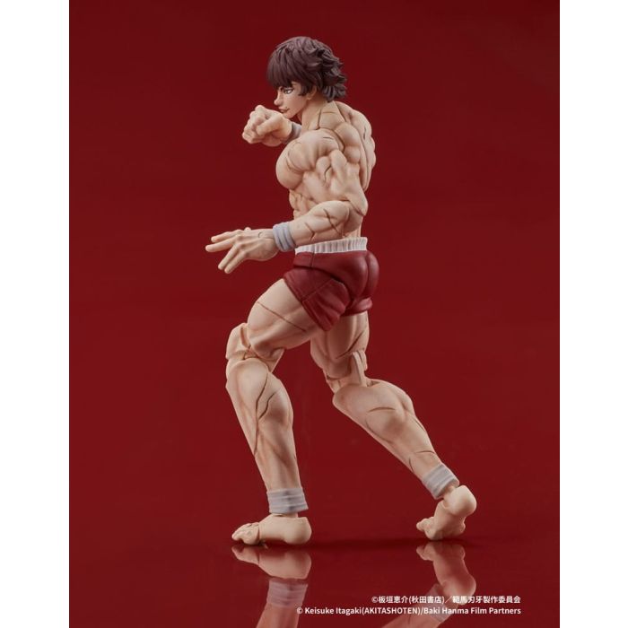 Baki Hanma Digaction Action Figure Baki Hanma 7 cm