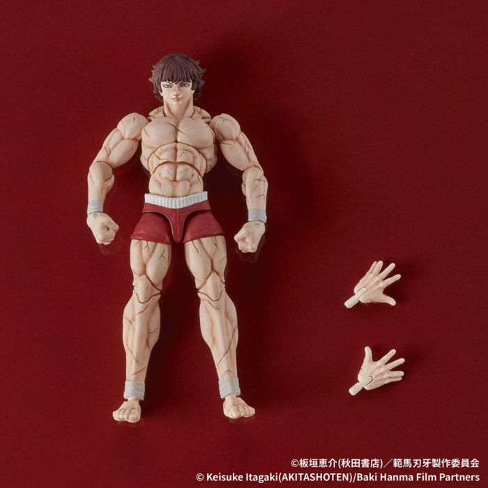 Baki Hanma Digaction Action Figure Baki Hanma 7 cm