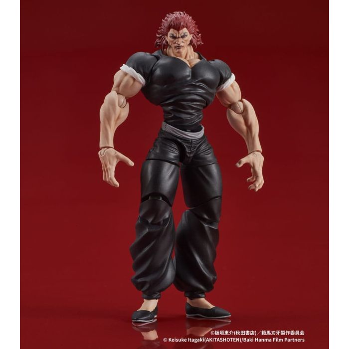 Baki Hanma Digaction Action Figure Yujiro Hanma 7 cm