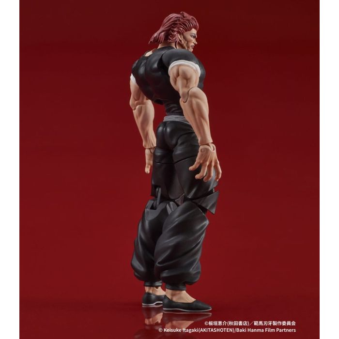 Baki Hanma Digaction Action Figure Yujiro Hanma 7 cm