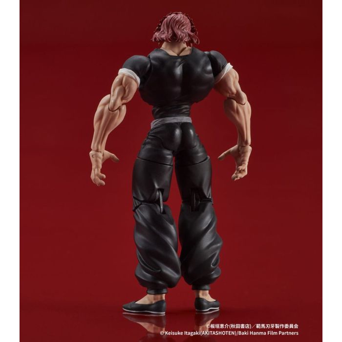 Baki Hanma Digaction Action Figure Yujiro Hanma 7 cm