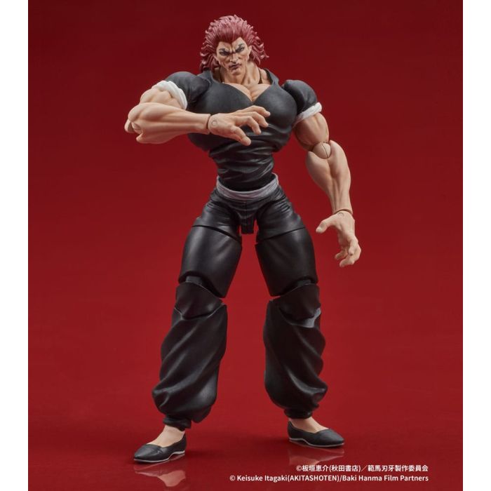 Baki Hanma Digaction Action Figure Yujiro Hanma 7 cm