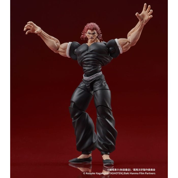 Baki Hanma Digaction Action Figure Yujiro Hanma 7 cm