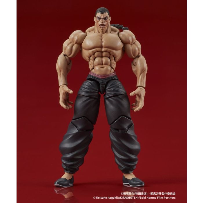 Baki Hanma Digaction Action Figure Retsu Kaioh 7 cm