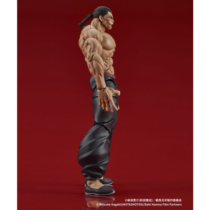 Baki Hanma Digaction Action Figure Retsu Kaioh 7 cm