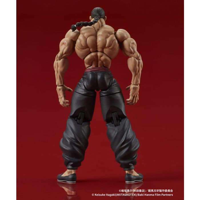 Baki Hanma Digaction Action Figure Retsu Kaioh 7 cm