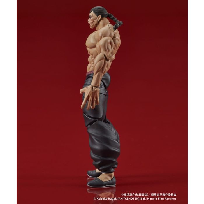 Baki Hanma Digaction Action Figure Retsu Kaioh 7 cm