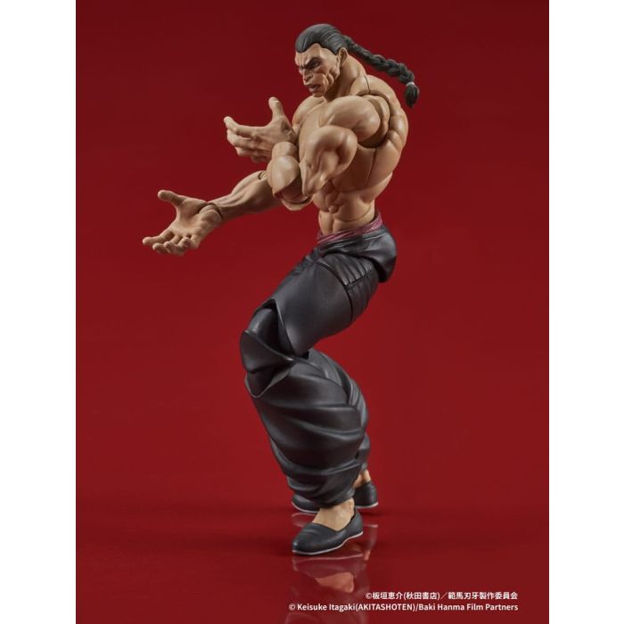 Baki Hanma Digaction Action Figure Retsu Kaioh 7 cm