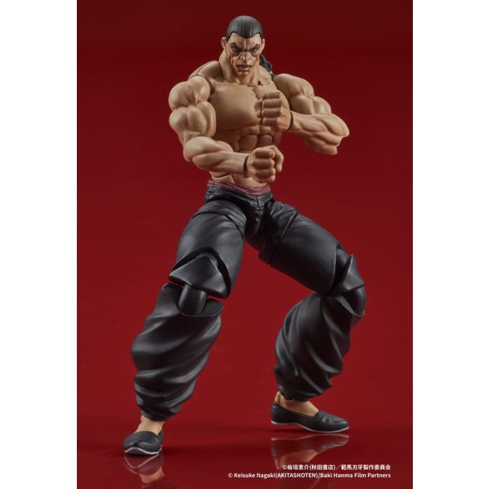 Baki Hanma Digaction Action Figure Retsu Kaioh 7 cm