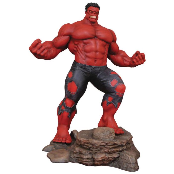 Marvel Gallery PVC Diorama Red Hulk 25 cm
