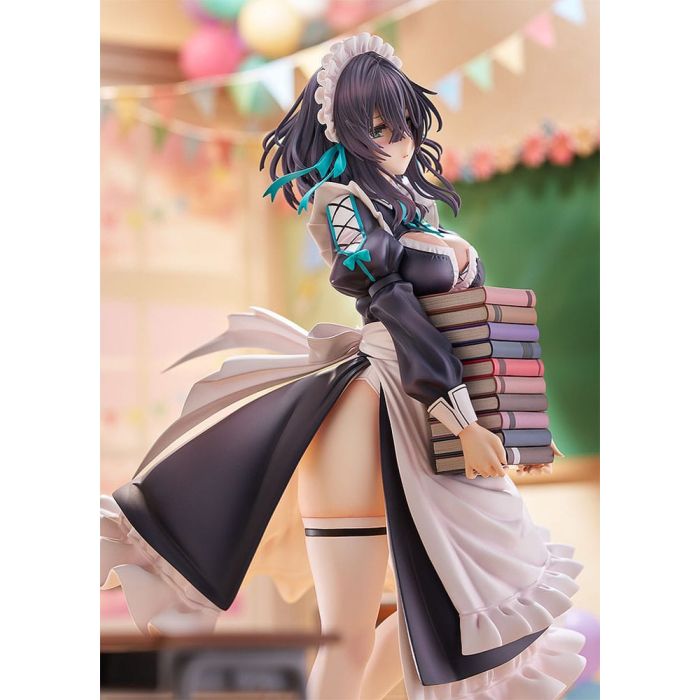 Original Illustration PVC Statue 1/6 Maid Maison Hanikami Kanojo Hikage Chigami Illustration by Piromizu 28 cm    