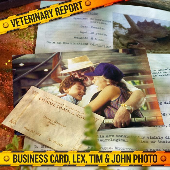 Jurassic Park The Lost Memories Kit  