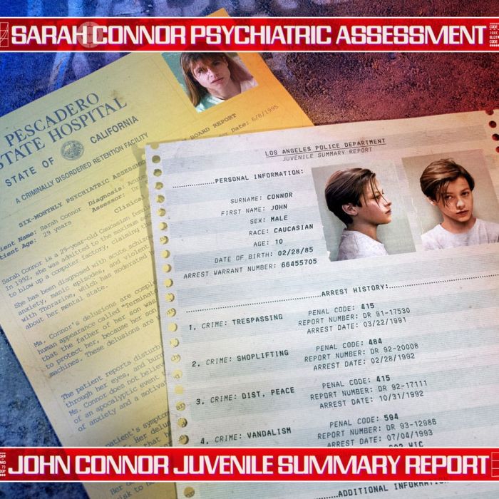 Terminator Gift Box The Connor Files Kit 