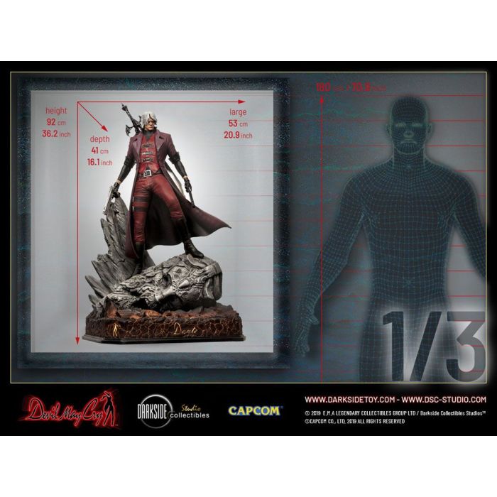 Devil May Cry Ultimate Statue 1/3 Dante Masters Edition 92 cm