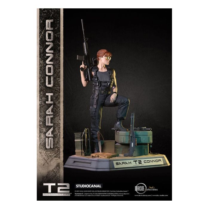 Terminator 2: Judgement Day 30th Anniversary Statue Sarah Connor 1/3 Exclusive 71 cm