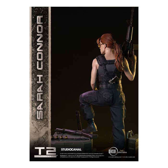 Terminator 2: Judgement Day 30th Anniversary Statue Sarah Connor 1/3 Exclusive 71 cm