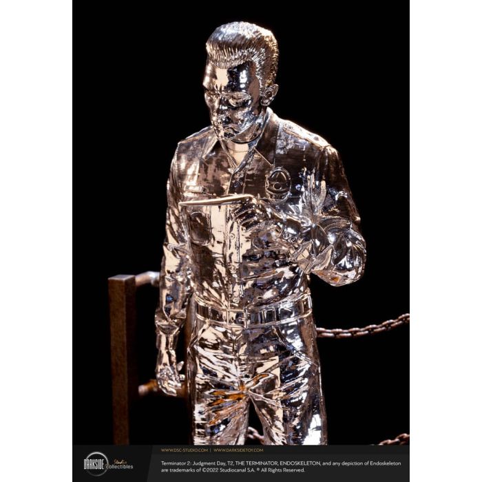 Terminator 2 Judgement Day Premium Statue 1/3 T-1000 Liquid Metal 30th Anniversary Edition 70 cm