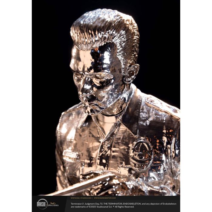Terminator 2 Judgement Day Premium Statue 1/3 T-1000 Liquid Metal 30th Anniversary Edition 70 cm