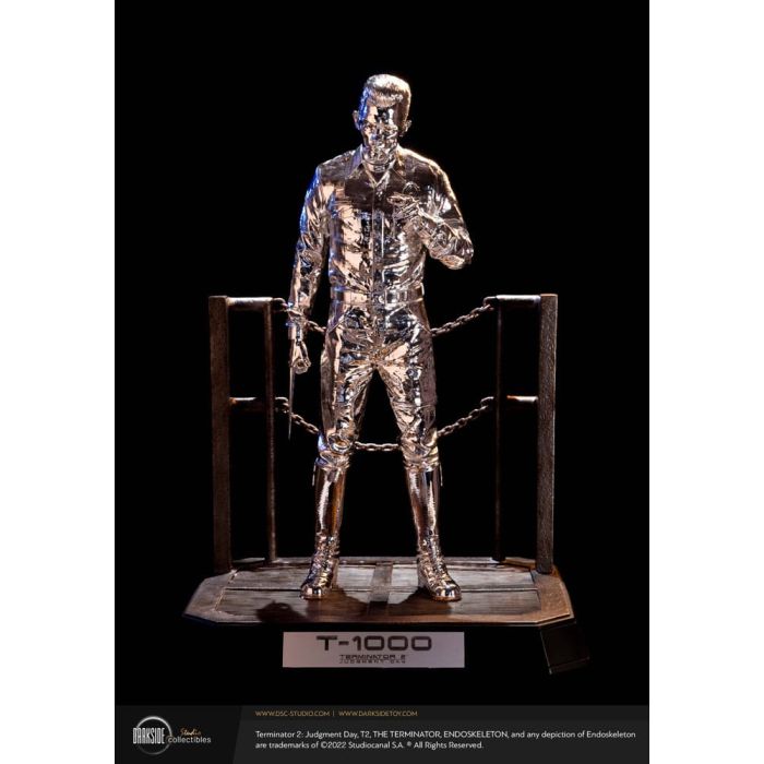 Terminator 2 Judgement Day Premium Statue 1/3 T-1000 Liquid Metal 30th Anniversary Edition 70 cm