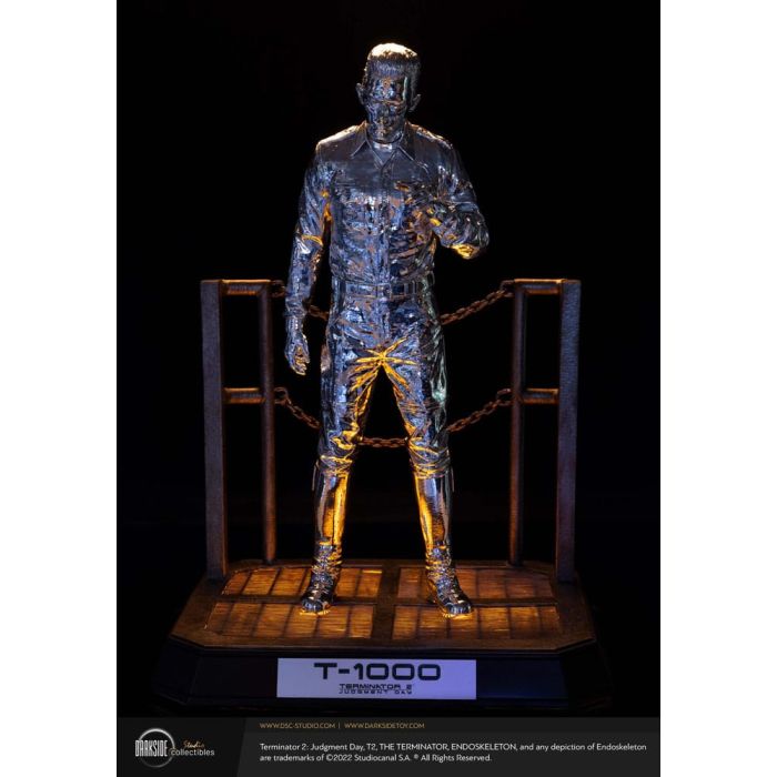 Terminator 2 Judgement Day Premium Statue 1/3 T-1000 Liquid Metal 30th Anniversary Edition 70 cm
