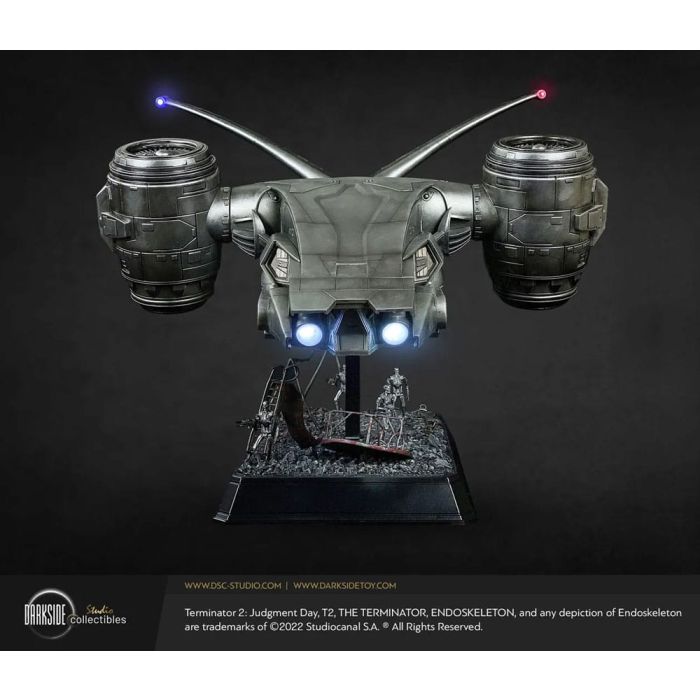 Terminator 2 Judgment Day Replica Aerial Hunter Killer 30th Anniversary Edition 60 cm