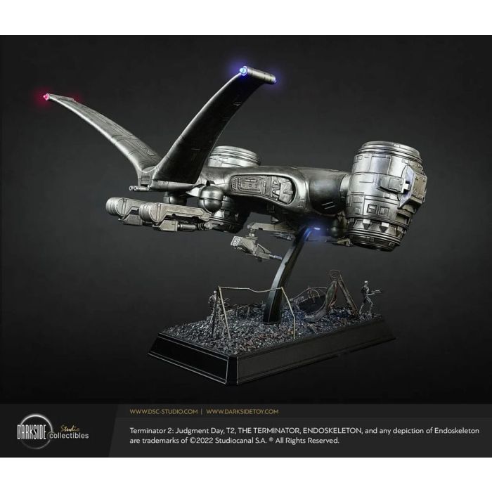 Terminator 2 Judgment Day Replica Aerial Hunter Killer 30th Anniversary Edition 60 cm