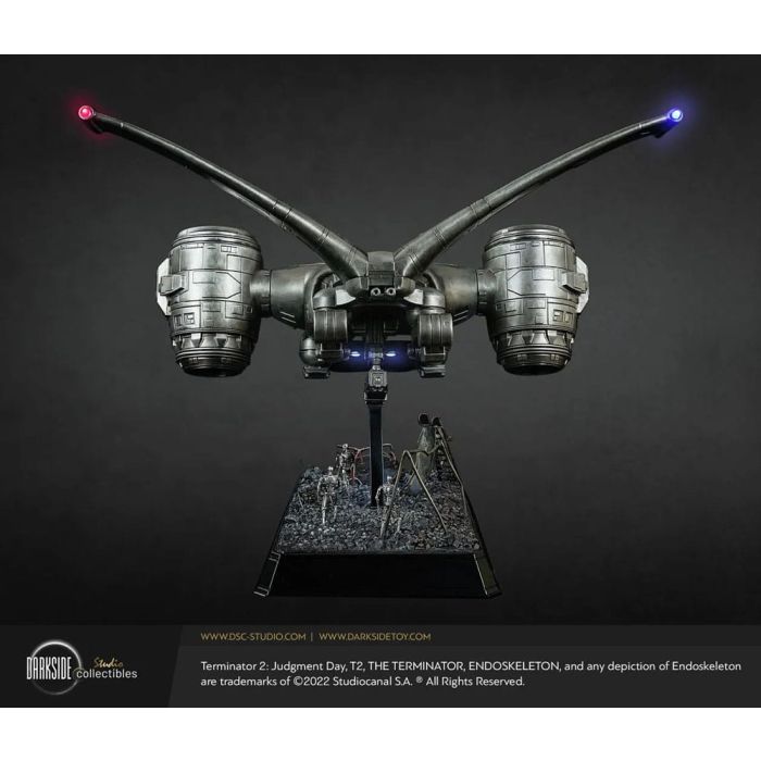 Terminator 2 Judgment Day Replica Aerial Hunter Killer 30th Anniversary Edition 60 cm