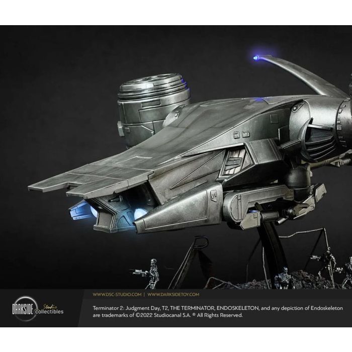 Terminator 2 Judgment Day Replica Aerial Hunter Killer 30th Anniversary Edition 60 cm