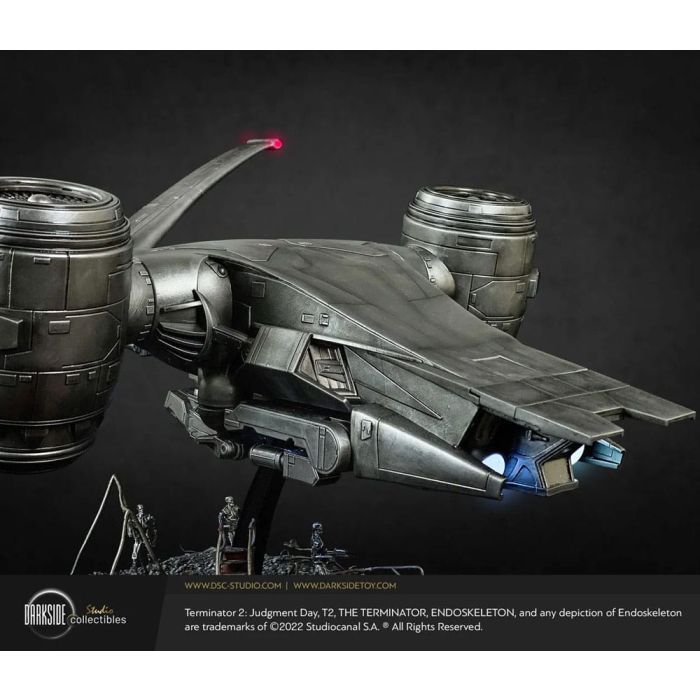 Terminator 2 Judgment Day Replica Aerial Hunter Killer 30th Anniversary Edition 60 cm