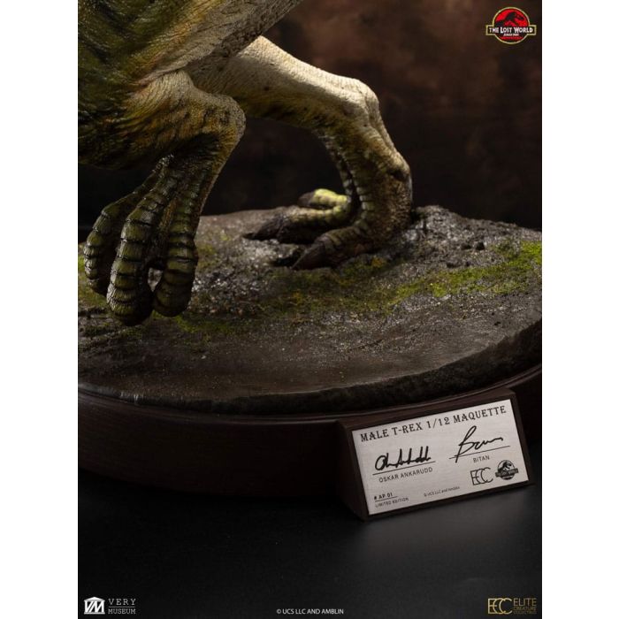 The Lost World: Jurassic Park Maquette 1/12 Tyrannosaur Buck 48 cm 