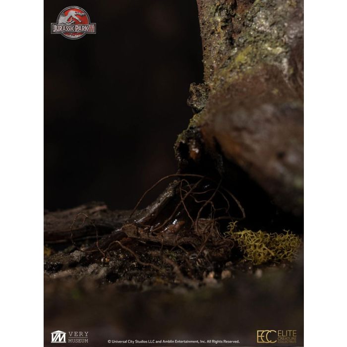 Jurassic Park III Maquette 1/4 Female Velociraptor White Queen 103 cm