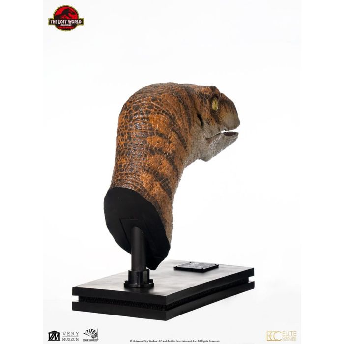 Jurassic Park Life-Size Bust Male Velociraptor 75 cm  