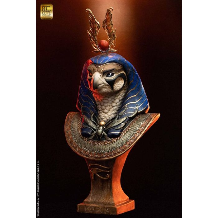 Life-Size Bust Horus by Miyo Nakamura 80 cm   