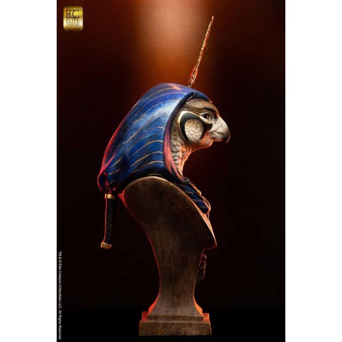 Life-Size Bust Horus by Miyo Nakamura 80 cm   