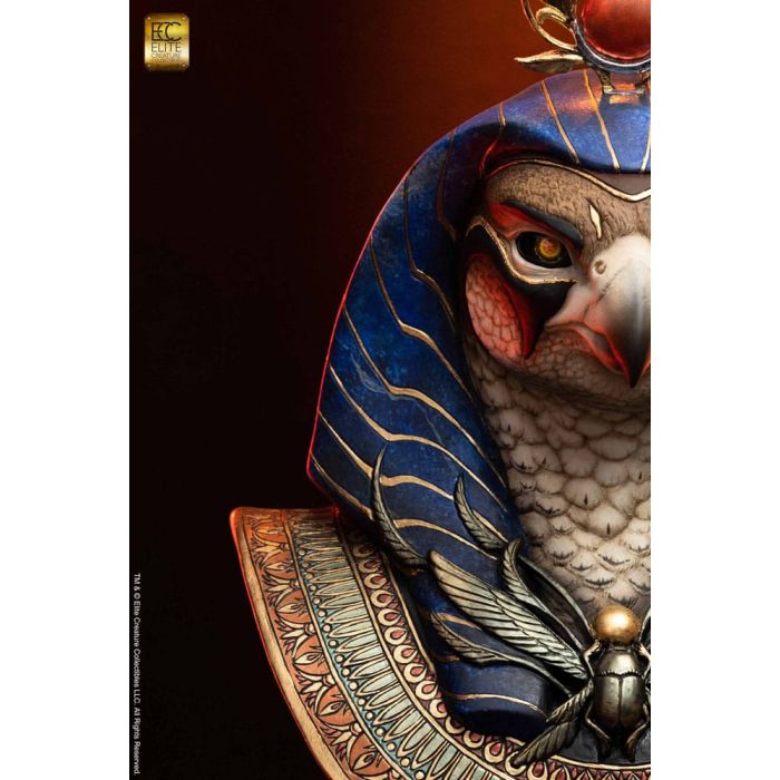 Life-Size Bust Horus by Miyo Nakamura 80 cm   