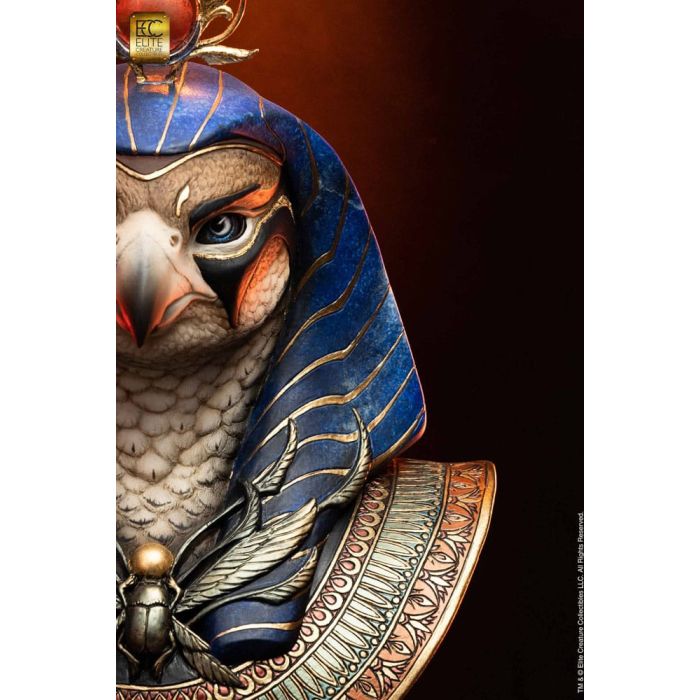 Life-Size Bust Horus by Miyo Nakamura 80 cm   