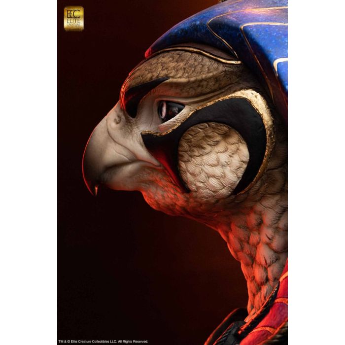 Life-Size Bust Horus by Miyo Nakamura 80 cm   