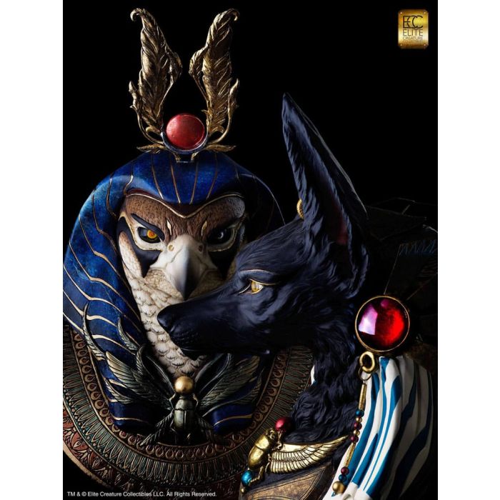 Life-Size Bust Horus by Miyo Nakamura 80 cm   