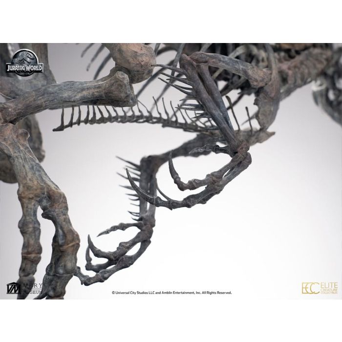 Jurassic World ECC Elite Creature Line Statue 1/12 Indominus Rex Skeleton Bronze 35 cm 