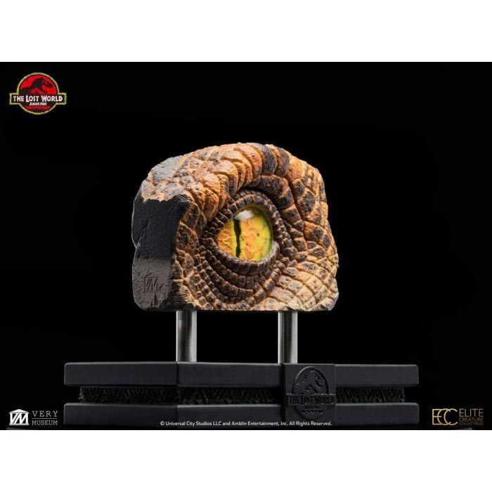 The Lost World: Jurassic Park Replica Bust Male Velociraptor Eye Prop 23 cm   