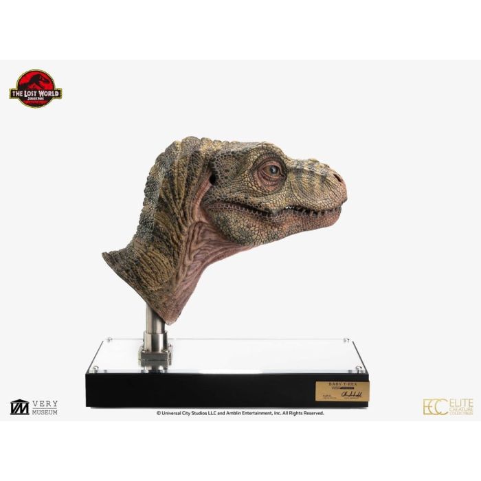 The Lost World: Jurassic Park Replica Bust 1/1 Junior T-Rex Prop (Reproduction) 39 cm